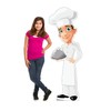 Advanced Graphics Cartoon Chef Life Size Cardboard Cutout Standup