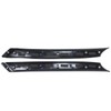 NewYall Gloss Black Front Left and Right Body A-Pillar Windshield
