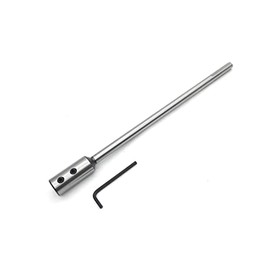 Taytools 774380 10 inch Hex Shank Forstner Drill Bit Extension for 3/8 Inch Round or Hex Shafts