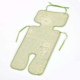 Baby Stroller Summer Seat Liner Breathable Cooling Pushchair Cushion Seat Pads Universal Pram Pad Cool Flax Pushchair Seat Covers for Pram Buggy Baby Carriage Washable Infant Pushcar Seat Mat