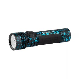OLIGHT Seeker 4 Pro Rechargeable Flashlights High Lumen Powerful Bright Tactical - Neptune Planet Blue