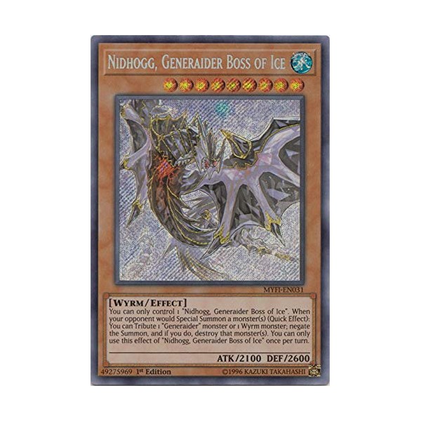 Nidhogg, Generaider Boss of Ice - MYFI-EN031 - Secret Rare