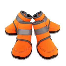 BnbnPup Dog Shoes, Paw Protection Shoes for Dogs, Dog Paw Protection, Snow Shoes with Non-Slip Sole, Reflective Strap for Small Dogs, Large Dogs, 2XL