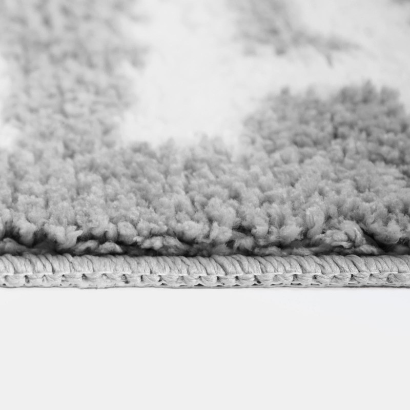 OHS Get Naked Bath Mat Grey, Super Soft Bath Mats