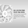 ID-COOLING SE-224-XTS White CPU Cooler For Desktop 4 Heatpipes CPU