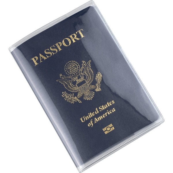 10 Pack Passport Cover Clear Plastic Passport Protector Case Passport Sleeve Clear Vinyl Transparent Passport Holder Travel Document Organizer Clear