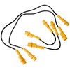 Kewtech Kewtech JUMPLD1 Jumper link leads for insulation, R1 and