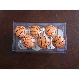 Basketball Shower Curtain Hooks