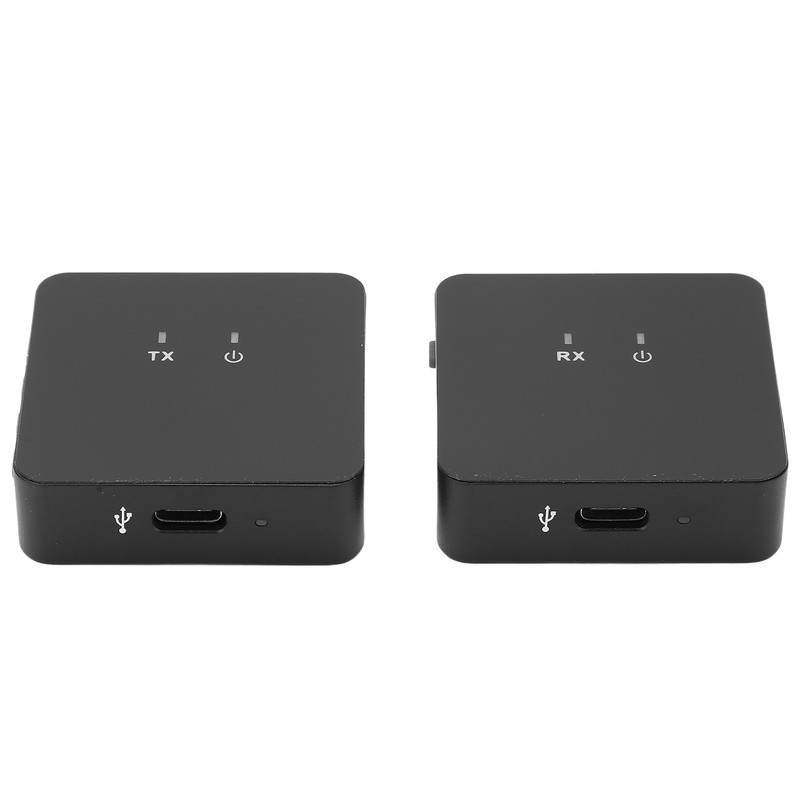 Wireless Lavalier Microphone Clip On Lapel Mic Transmitter Receiver Set