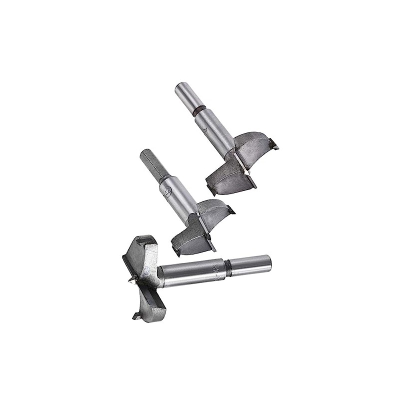 MACHSWON 3 PCS Forstner Drill Bits Tungsten Carbide Wood Hole
