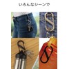 Wumio Carabiner Double Hook, Set of 3, Black, S-Shaped Keychain,