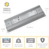 Armacost Lighting 851500 150 Watt, 24V DC LED Power Supply,