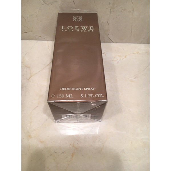 Loewe Pour Homme Deodorant Spray 5.1fl oz for Men New in Box Sealed