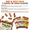 Uncle Bud's Deep Fried Peanuts In Shell (Spicy 6-Pack), Hot