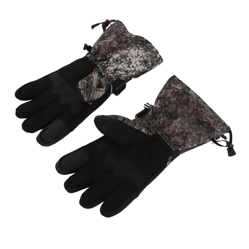1Pair Heated Gloves DC Connection Battery Powered Touchscreen 3 Adjustable