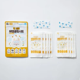 Mom & Blanc Fever Reducing Cooling Sheets (18 Sheets) / 맘앤블랑 해열쿨링시트 열냉각시트 18매입