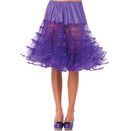 Leg Avenue Knee-Length Petticoat (Purple)