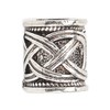 20PCS Beard Beads Retro Alloy Multipurpose Hair Tube Beads for