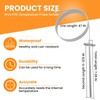 MARRTEUM 2 Pcs RTD Temperature Probe Sensor, Internal RTD Temperature