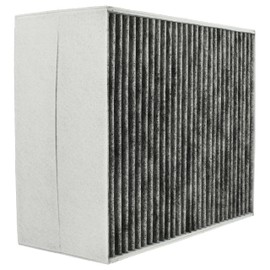 vhbw 1 x activated carbon filter compatible with Siemens LZ57600(00), LZ57500(00), LZ57300(00) cooker hood - 22.7 x 18.9 x 10 cm