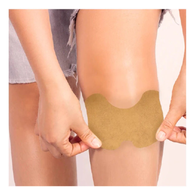 100 Parches Para Rodilla, Dolor, Hinchazón, Circulación.