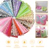 50 Pcs 10 * 10cm Cotton Fabric Squares,Cotton Pattern Floral