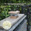 Solar Powered Garden Security Lamp Outdoor Waterproof Home Garden Post