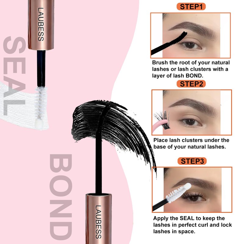Colla Ciglia Finte Waterproof LAUBESS DIY Colla Extension Ciglia Bond