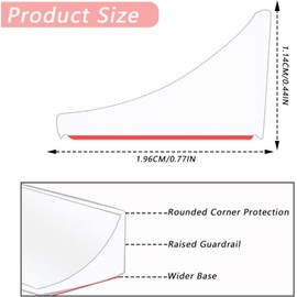 78 Inch Shower Threshold Water Dam, Silicone Barrier Shower Door Bottom Seal Strip, Self Adhesive Waterproof Barrier, for Kitchen Countertop Sink, Cooktop, Bathroom (White)