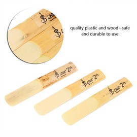 Clarinet Reeds Plastic Clarinet Reeds 10pcs Plastic B-Flat 2.5 Clarinet Reeds Clarinet Repair Parts Reed AccessoryF for Beginner
