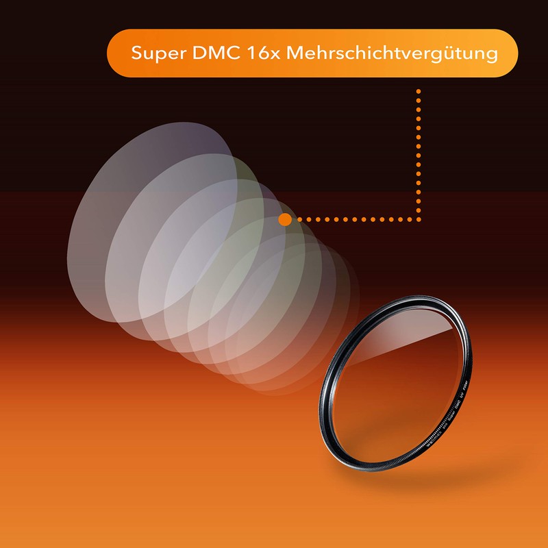 Walimex pro UV Filter Slim Super DMC 82 mm –