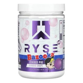 Ryse Loaded Pre Workout Bazooka Grape 30 Servicios