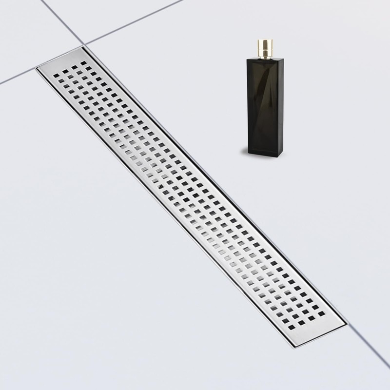 12 Inch Removable Cover Linear Shower Drain 304 Stainless Steel