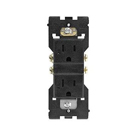 Leviton RER15-C00 Base Unit, Tamper-Resistant Outlet