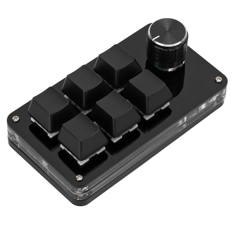 One Handed Mechanical Keyboard Multifunction 6 Key Mini Gaming Keypad