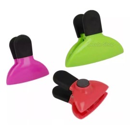 Yaneli 3 Pinzas Magneticas Multiusos Comida Colores Duyas Reposteri