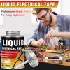 Liquid Electrical Tape, Quick Drying Insulating Electrical Glue, Black Waterproof