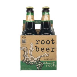 Maine Root Beer, 12 oz (Pack of 4)