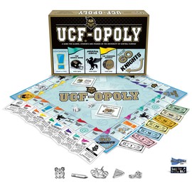 Late For The Sky: UFC-Opoly - University Themed Family Board Game, Opoly-Style Game Night, Traditional Play Or 1 Hr Version, Ages 8+, 2-6 Players