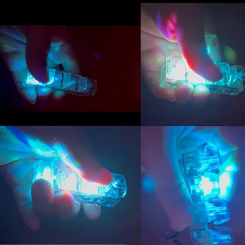 Stress-relieving toy mechanical keyboard, crystal keycaps with LED lights, transparent