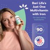 Just One - Once Daily Bariatric Multivitamin with Iron, 90