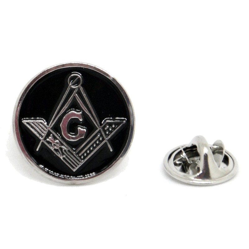 Masonic Square - Mason Freemason Enamel Lapel Pin