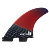 FCS II Matt Biolos Tri Fin Set (Red, Medium)