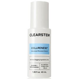 CLEARSTEM - CELLRENEW - Suero de células madre de colágeno - Acné + suero facial de piel juvenil - Ácido hialurónico, Reishi, aloe vera - Productos para el cuidado de la piel facial - Sin gluten