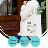 Funny Tote Bag Send Noods Screen Printed Canvas Tote Bag
