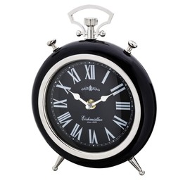 Eichmüller since 1950 Table Clock TU Design 25 cm Black
