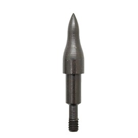 SAS - Puntos de flecha de acero – Fabricado en EE. UU. – 12 unidades, Negro, 17/64