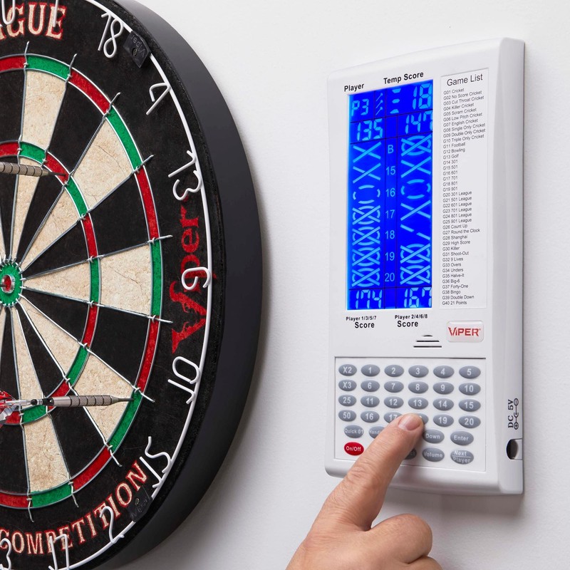 Viper ProScore Digital Dart Scorer Electronic Dartboard Scoreboard for Up