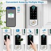 Harfo Fingerprint Smart Door Locks for Front Door with Handle
