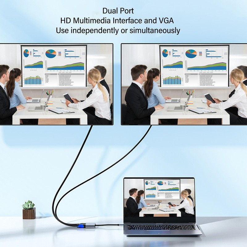 USB 3.0 to HD Adapter Stainless Steel High Speed Simultaneous